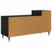 Cabinet TV Stejar Negru 100 x 35 x 55 cm Lemn compozit - WALTI WALTI