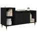 Cabinet TV Stejar Negru 100 x 35 x 55 cm Lemn compozit - WALTI WALTI
