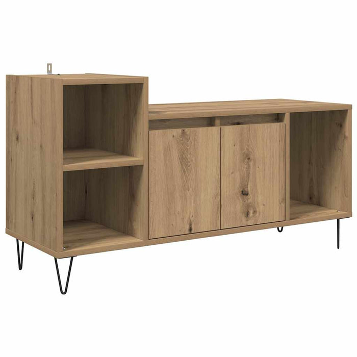 Cabinet TV Stejar Artizanal 100 x 35 x 55 cm Lemn compozit - WALTI WALTI