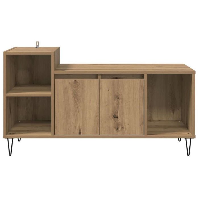 Cabinet TV Stejar Artizanal 100 x 35 x 55 cm Lemn compozit - WALTI WALTI