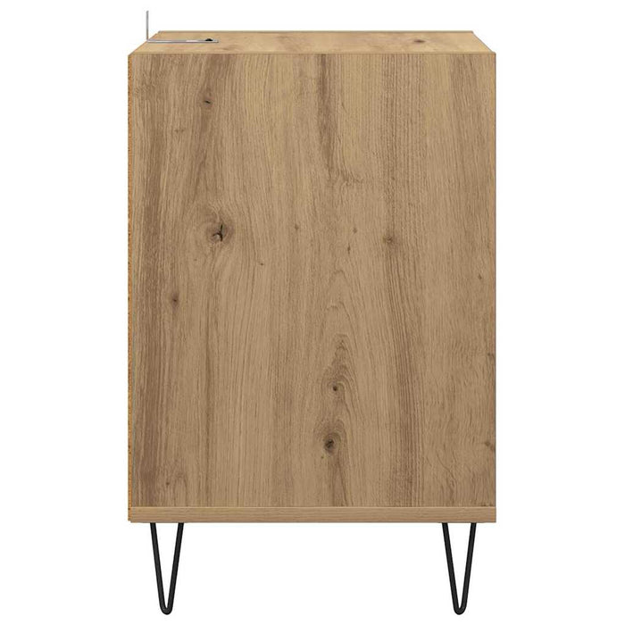 Cabinet TV Stejar Artizanal 100 x 35 x 55 cm Lemn compozit - WALTI WALTI