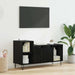 Cabinet TV Stejar Negru 100 x 35 x 55 cm Lemn compozit - WALTI WALTI