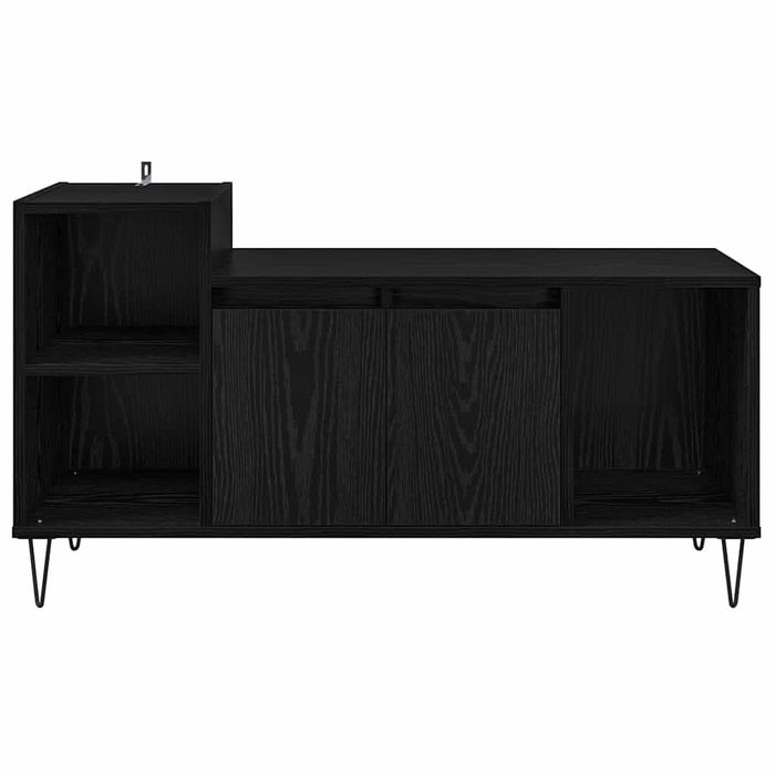 Cabinet TV Stejar Negru 100 x 35 x 55 cm Lemn compozit - WALTI WALTI