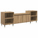 Cabinet TV Stejar Artizanal 160 x 35 x 55 cm Lemn compozit - WALTI WALTI