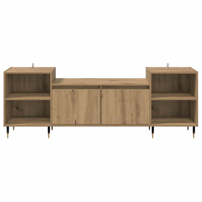 Cabinet TV Stejar Artizanal 160 x 35 x 55 cm Lemn compozit - WALTI WALTI