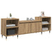 Cabinet TV Stejar Artizanal 160 x 35 x 55 cm Lemn compozit - WALTI WALTI