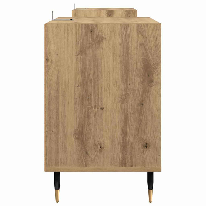 Cabinet TV Stejar Artizanal 160 x 35 x 55 cm Lemn compozit - WALTI WALTI