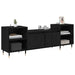 Cabinet TV Stejar Negru 160 x 35 x 55 cm Lemn compozit - WALTI WALTI