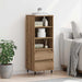 Bufet cu sertar Stejar Artizanal 40 x 36 x 110 cm Lemn compozit - WALTI WALTI
