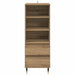 Bufet cu sertar Stejar Artizanal 40 x 36 x 110 cm Lemn compozit - WALTI WALTI