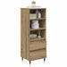 Bufet cu sertar Stejar Artizanal 40 x 36 x 110 cm Lemn compozit - WALTI WALTI