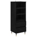 Bufet cu sertar Stejar Negru 40 x 36 x 110 cm Lemn compozit - WALTI WALTI
