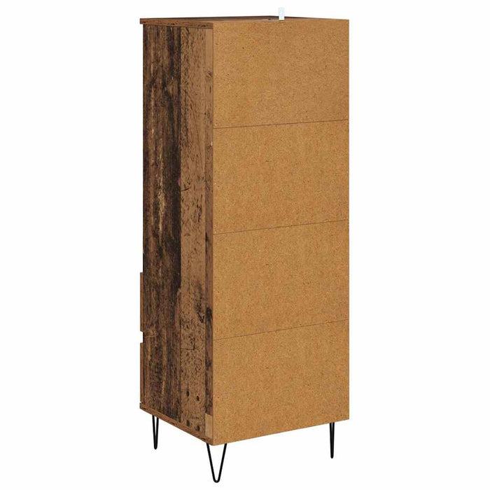 Bufet cu sertar Lemn Vechi 40 x 36 x 110 cm Lemn compozit - WALTI WALTI