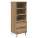 Bufet cu sertar Stejar Artizanal 40 x 36 x 110 cm Lemn compozit - WALTI WALTI