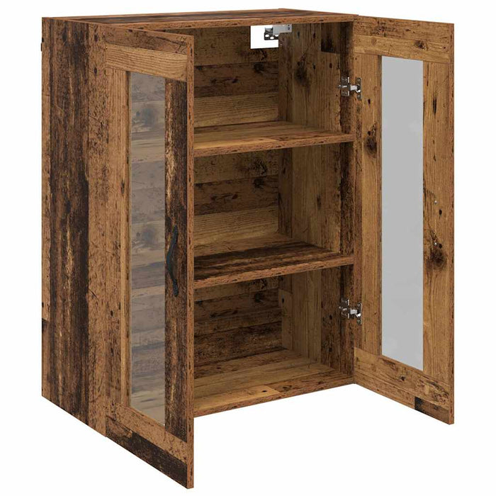 Dulap montat pe perete Lemn Vechi 69,5 x 34 x 90 cm - WALTI WALTI