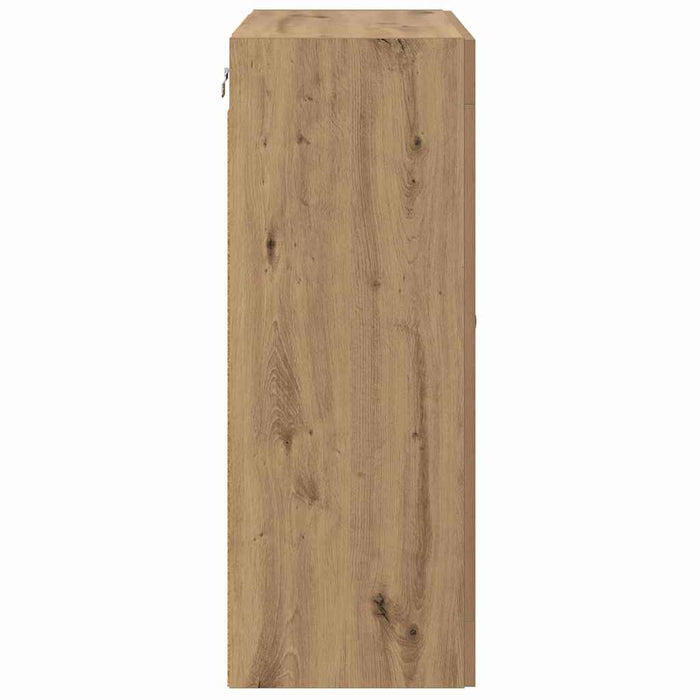 Dulap montat pe perete Stejar Artizanal 69,5 x 34 x 90 cm - WALTI WALTI