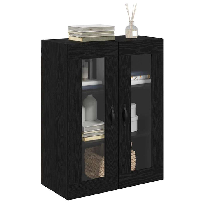Dulap montat pe perete Stejar Negru 69,5 x 34 x 90 cm - WALTI WALTI