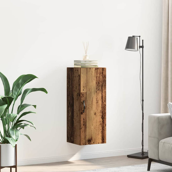 Dulap montat pe perete Lemn Vechi 34,5 x 34 x 90 cm - WALTI WALTI