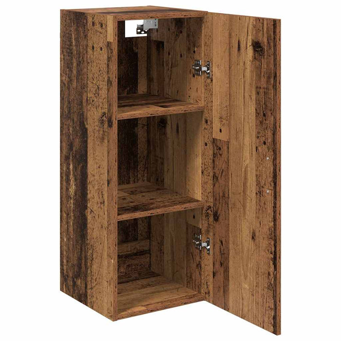 Dulap montat pe perete Lemn Vechi 34,5 x 34 x 90 cm - WALTI WALTI