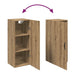 Dulap montat pe perete Stejar Artizanal 34,5 x 34 x 90 cm - WALTI WALTI