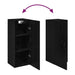 Dulap montat pe perete Stejar Negru 34,5 x 34 x 90 cm - WALTI WALTI