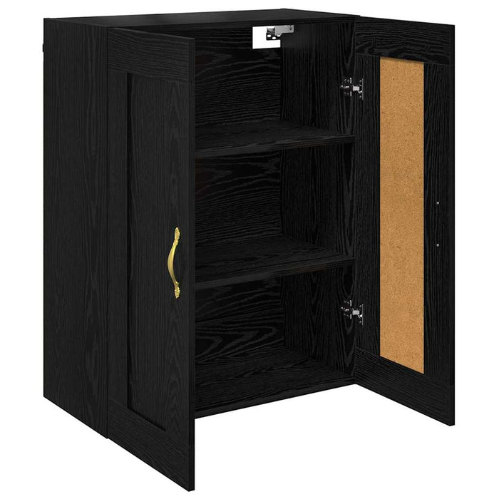 Dulap montat pe perete Stejar Negru 69,5 x 34 x 90 cm - WALTI WALTI