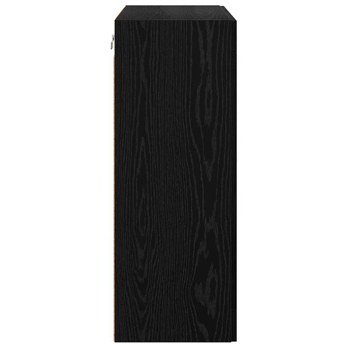 Dulap montat pe perete Stejar Negru 69,5 x 34 x 90 cm - WALTI WALTI
