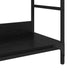 Raft pentru cărți Stejar negru 78.5 x 33 x 82 cm Lemn compozit - WALTI WALTI