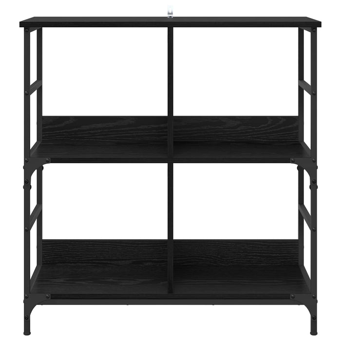 Raft pentru cărți Stejar negru 78.5 x 33 x 82 cm Lemn compozit - WALTI WALTI