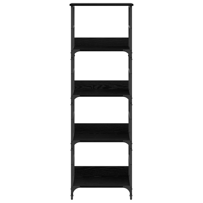 Raft pentru cărți Stejar Negru 50 x 33 x 153 cm Lemn compozit - WALTI WALTI