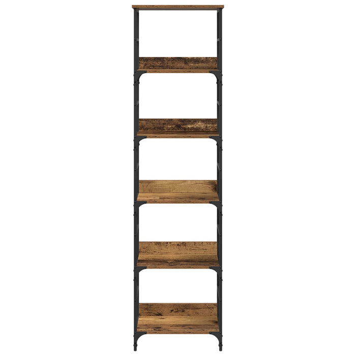 Raft pentru cărți Lemn vechi 50 x 33 x 188,5 cm Lemn compozit WALTI