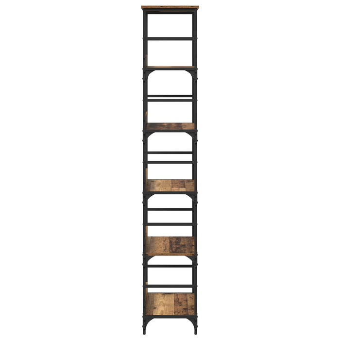Raft pentru cărți Lemn vechi 50 x 33 x 188,5 cm Lemn compozit WALTI