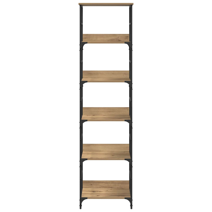 Raft pentru cărți Stejar Artizanal 50 x 33 x 188,5 cm WALTI