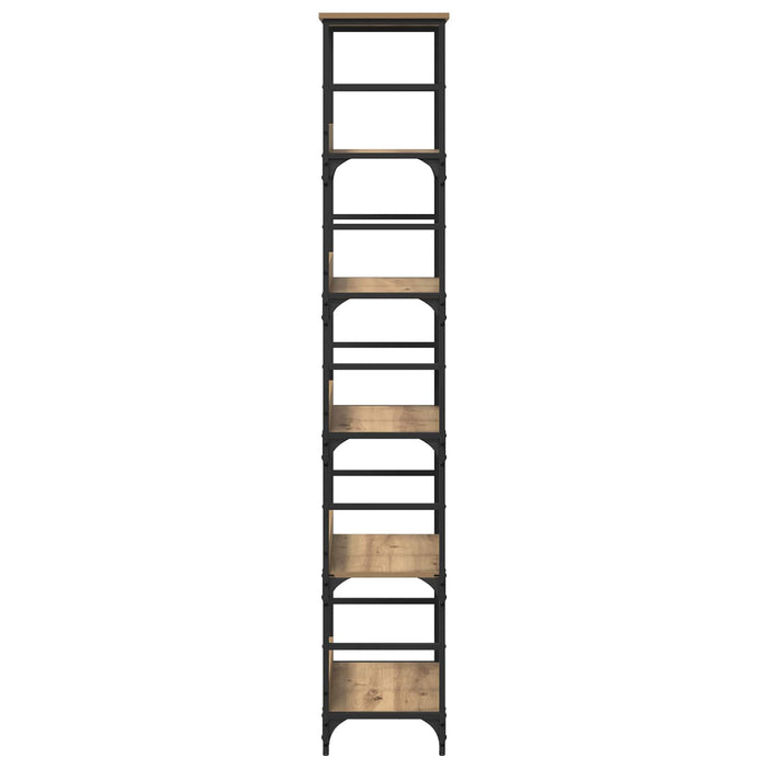 Raft pentru cărți Stejar Artizanal 50 x 33 x 188,5 cm WALTI