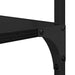 Raft pentru cărți Stejar Negru 50 x 33 x 188,5 cm Lemn compozit - WALTI WALTI
