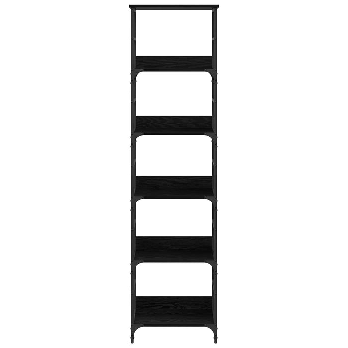 Raft pentru cărți Stejar Negru 50 x 33 x 188,5 cm Lemn compozit - WALTI WALTI
