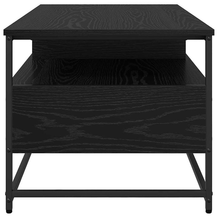 Masă de cafea Stejar negru 100 x 51 x 45 cm Lemn compozit - WALTI WALTI