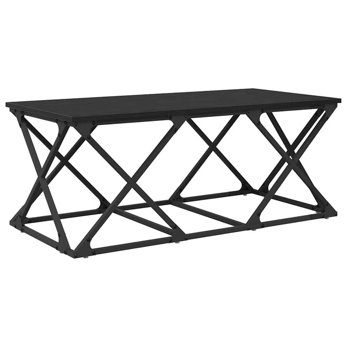 Masă de cafea Stejar negru 100 x 49 x 40 cm Lemn compozit - WALTI WALTI