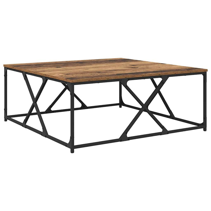 Masă de cafea Lemn vechi 100 x 100 x 40 cm Lemn compozit - WALTI WALTI