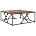 Masă de cafea Lemn vechi 100 x 100 x 40 cm Lemn compozit - WALTI WALTI