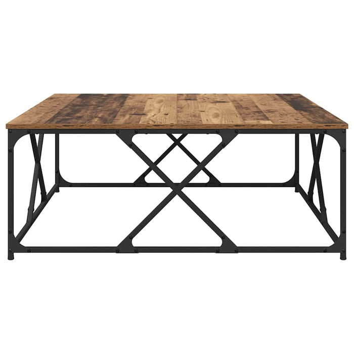 Masă de cafea Lemn vechi 100 x 100 x 40 cm Lemn compozit - WALTI WALTI