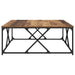 Masă de cafea Lemn vechi 100 x 100 x 40 cm Lemn compozit - WALTI WALTI