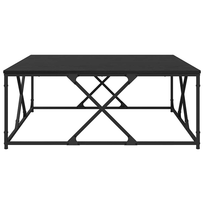 Masă de cafea Stejar negru 100 x 100 x 40 cm Lemn compozit - WALTI WALTI