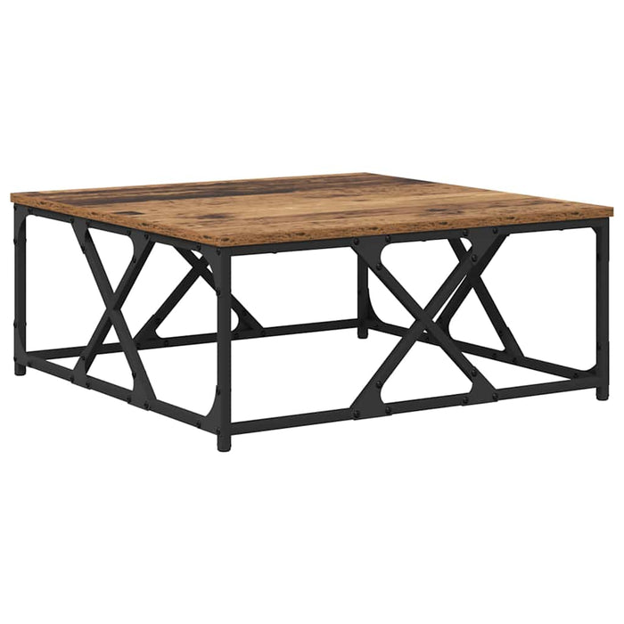 Masă de cafea Lemn Vechi 70 x 70 x 30 cm Lemn compozit - WALTI WALTI