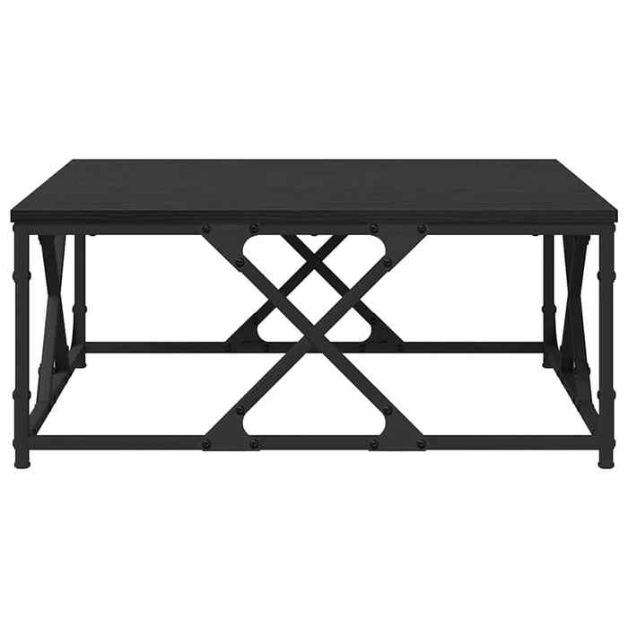 Masă de cafea Stejar negru 70 x 70 x 30 cm Lemn compozit - WALTI WALTI