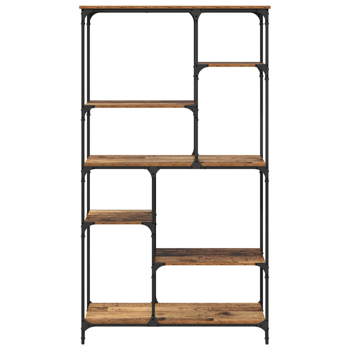 Raft pentru cărți Lemn vechi 99 x 35,5 x 176 cm Lemn compozit - WALTI WALTI