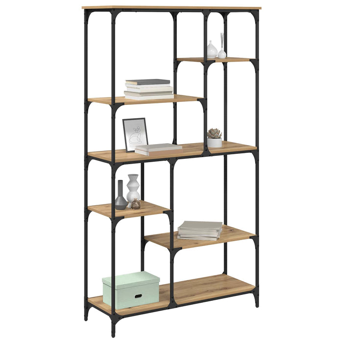 Raft pentru cărți Stejar Artizanal 99 x 35,5 x 176 cm - WALTI WALTI