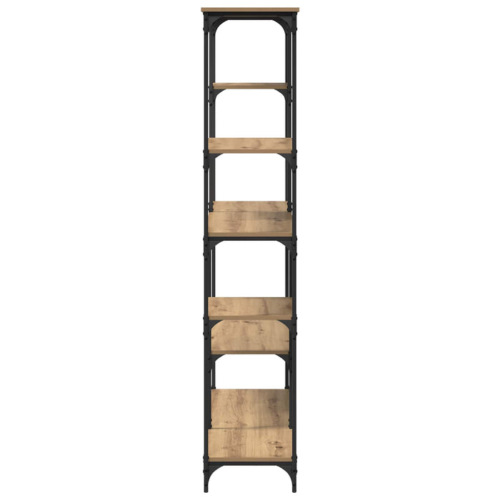 Raft pentru cărți Stejar Artizanal 99 x 35,5 x 176 cm - WALTI WALTI