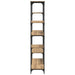 Raft pentru cărți Stejar Artizanal 99 x 35,5 x 176 cm - WALTI WALTI