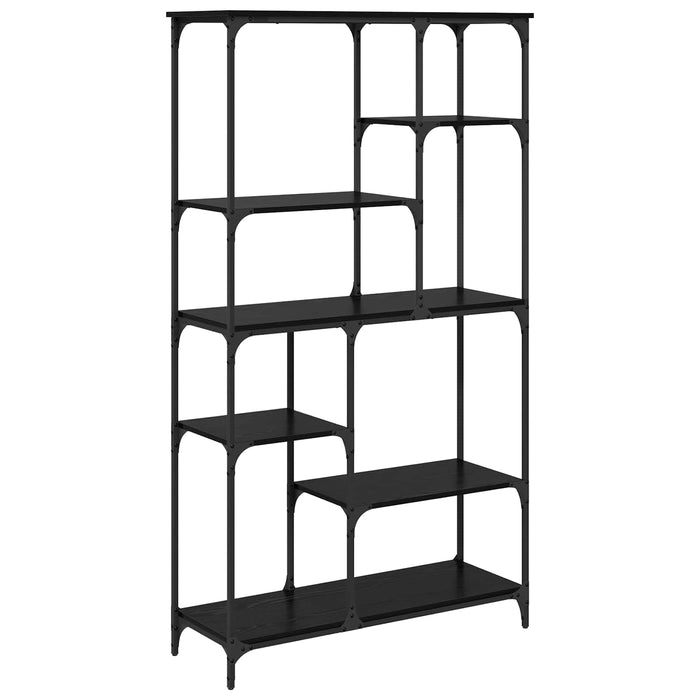 Raft pentru cărți Stejar Negru 99 x 35,5 x 176 cm Lemn compozit - WALTI WALTI